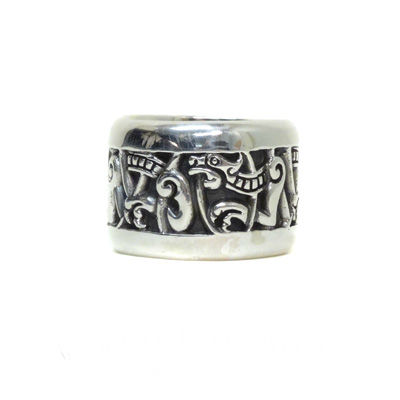 Chrome Heartsレプリカ クロムハーツ【Chrome Hearts】ワイドケルティックバンドリング Wide Celtic Band Ring